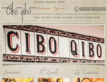 Tablet Screenshot of ciboqibo.it